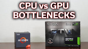 ¿Qué son los cuellos de botella de CPU o GPU?